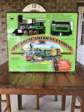 The Great American Express Railroad Train Set