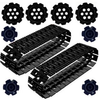 54 Black Lego Ev3 Large Tread Links,  Sprockets: Technic,  Mindstorms,  Robot,  Tracks