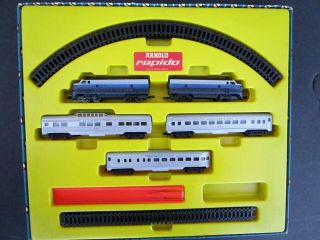 Baltimore & Ohio Passenger Train Set Wbox 057 Arnold Rapido N Gauge West Germany