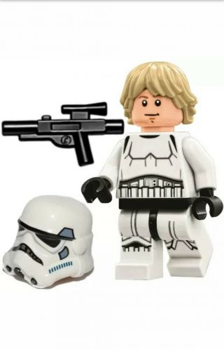 Lego Star Wars Luke Skywalker Stormtrooper Disguise Minifigure Sw777 75159