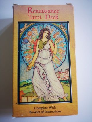 Renaissance Tarot Deck 1987 Vintage First Edition Oop Rare Brian Williams
