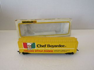 Bachmann Ho Chef Boyardee Box Car Item No.  1081