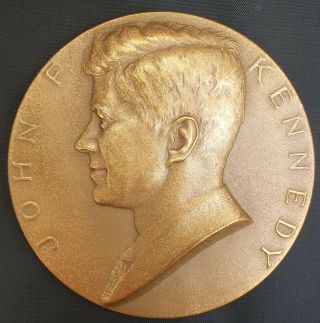 John F Kennedy Jfk Presidential White House Medal - Inaugurated President