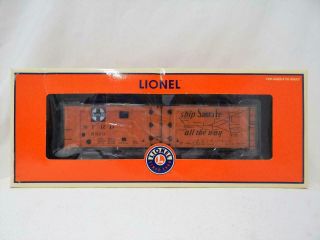 Lionel 6 - 17351 Santa Fe Steel Sided Reefer O Gauge 3526 Refrigerator Car Stdo