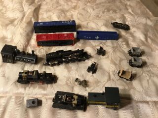 N Gauge Train Parts,  Engines And Cars, .