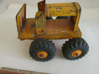 Marx Lumar Road Grader toy Part NOT COMPLETE AS - IS 3