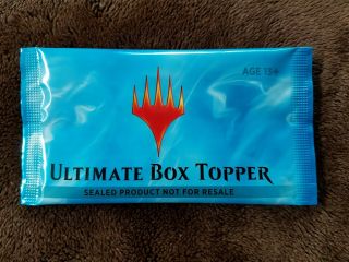 Magic: The Gathering Ultimate Masters Box Topper Foil Promo Booster Pack