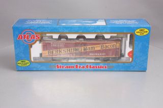Atlas 8151 - 1 Berkshire Hams Reefer Car (3rail) Ln/box