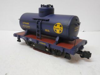 Aristo - Craft Art - 40102 Atsf Two Axle Tank Car Track Cleaner Metal Wheels G Scale
