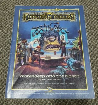 Fr1 - Waterdeep And The North - Ad&d 2nd Edition Tsr 9213 - No Map