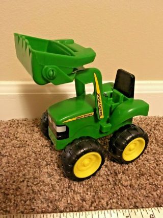 John Deere Plastic Toy Tractor,  Ertl,  Green