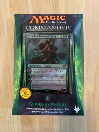 Guided By Nature,  Commander Deck,  2014,  Magic The Gathering Mtg