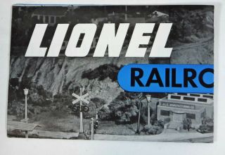 Lionel 1951 Railroading Is Fun Promotional Foldout,  17 " X 22,  8.  5 " X 11 " Folded