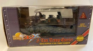 Ultimate Soldier 32x 1:32 Wwii German 8 Ton Troop Carrier W/ Two Crew 20320,