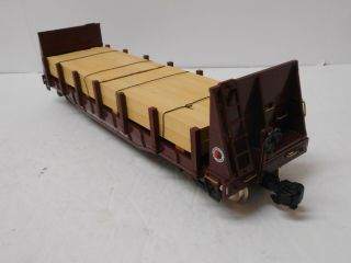 Aristo - Craft ART - 46401 Northern Pacific Flat Car with Wood Load G Scale 2