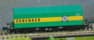 Fleischmann 8245 Schenker Container Wagon N Gauge (6)