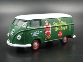 1960 60 Vw Volkswagen Delivery Panel Van Coca - Cola 1:64 Scale Diecast Model Car