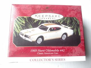 1969 Hurst Oldsmobile 442 - 1997 Hallmark Keepsake Ornament Collector 