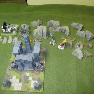 Whfb/aos Scenery Various Structures And Accessories.