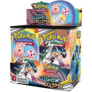 Pokemon Tcg Cosmic Eclipse Booster Box 36 Booster Packs Sun & Moon Sm12