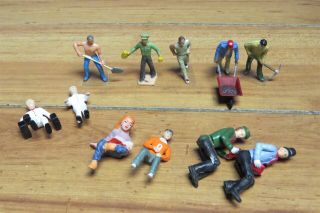 O Gauge Other Sizes Figures Workers For Railroad Layout 581208