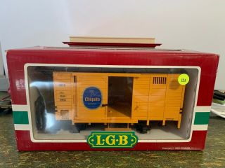 Lehmann Lgb G Scale - Chiquita Banana Box Train Car 4033
