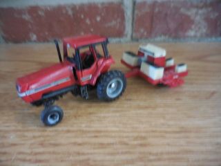 Ertl 1/64 Case Ih 7130 Tractor With 800 Planter Toy Set