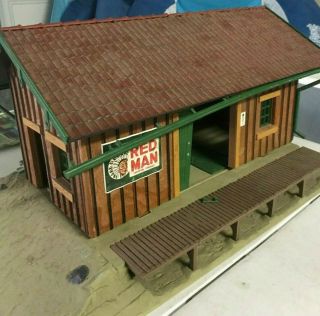Lgb/pola - G Scale - Outdoor - Train Freight Building,  Engineer Figure -