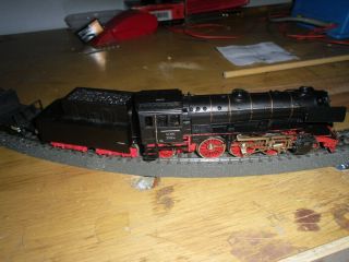 Marklin Ho Scale 3005 Pwrd 2 - 6 - 2 Steam Locomotive And Tender -,  Exc