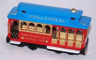 San Francisco Cable Car Snco - Powell & Hyde Sts - Friction Movement Pre - Owned