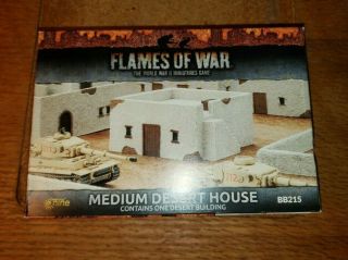 Flames Of War/battlefront Medium Desert House Terrain Bb215 Gale Force Nine