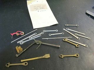 Nason /scale Craft? Brass Lead Molded Oo/00 Valve Gear Parts