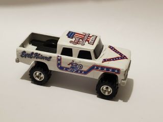 Matchbox Evel Knievel 1966 Dodge D200 Pickup Truck Custom With Real Riders