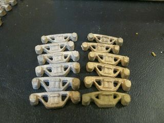 Nason /scale Craft?? Brass Lead Molded Oo/00 Parts Truck Frames Small (12)