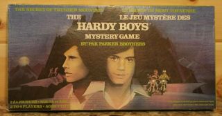 Vintage 1978 The Hardy Boys Mystery Board Game Parker Brothers Complete,
