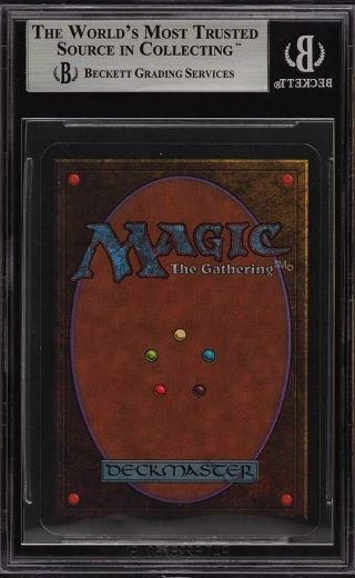 1993 Magic The Gathering MTG Alpha Forest V2 C L BGS 9 (PWCC) 2