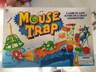 Milton Bradley/hasbro Mouse Trap Board Game/set - Complete 1999