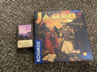 Kosmos Games Jambo Good Business For Two Clever Merchants With Expansion Pack