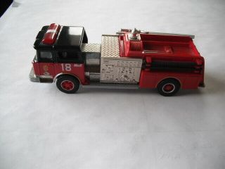 Corgi Mack Cf Pumper Chicago Fire Department Engine 18 No Box