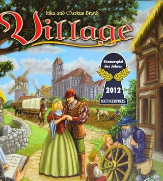 Village Board Game By Stronghold Games - Inka & Markus Brand Tmg Shelf