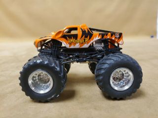 Hot Wheels Monster Jam 1:64 Scale Prowler Diecast Monster Truck Orange Tiger
