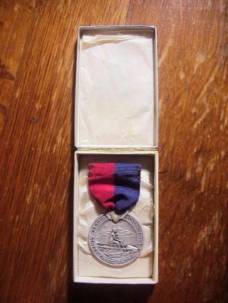 Middle States Canoe Racing Association Sterling Silver Medal 1934