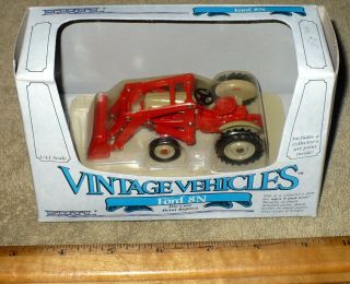 Vintage 1985 Ertl Die - Cast Ford 8n Tractor / Vintage Vehicles 1/43 Scale Model