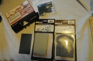 Wills Ss54 Oo Ho Gauge Station Canopy Kit & Scenic Series Materials