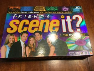 Friends Scene It Board Game First Edition Dvd Trivia 2005