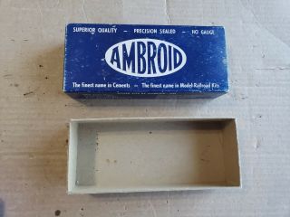 Ambroid Ho Mkt Stock Car K - 2 Box (empty)