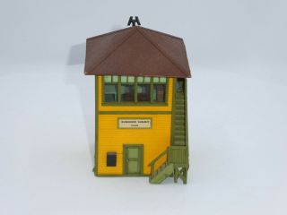 Professionally Built Laser Cut Ho Scale Signal Tower - Lighted W/ Interior