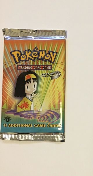 Pokemon 1st Edition Gym Heroes Booster Packs - Erika - Factory