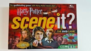 2005 Mattel Games Harry Potter Scene It? The Dvd Game Complete