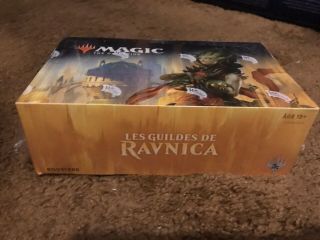 French Guilds Of Ravnica Booster Box Mtg Magic - Factory